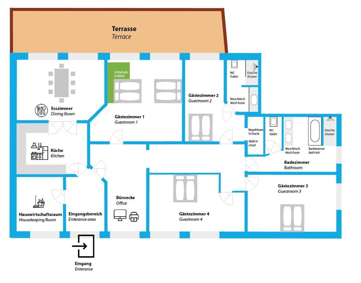 Appartement Wohnraum By Steidle à Buxheim  Extérieur photo